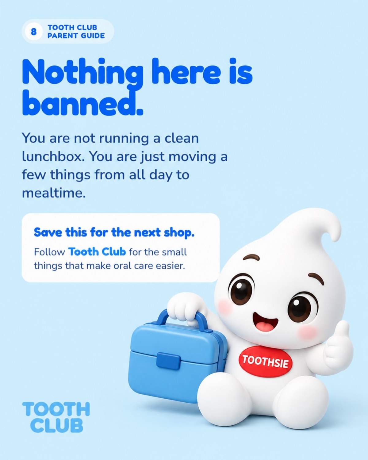Slide 8: Nothing here is banned