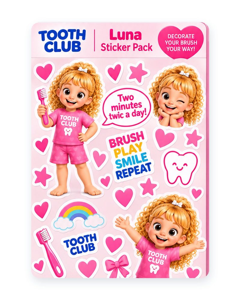 Luna sticker sheet