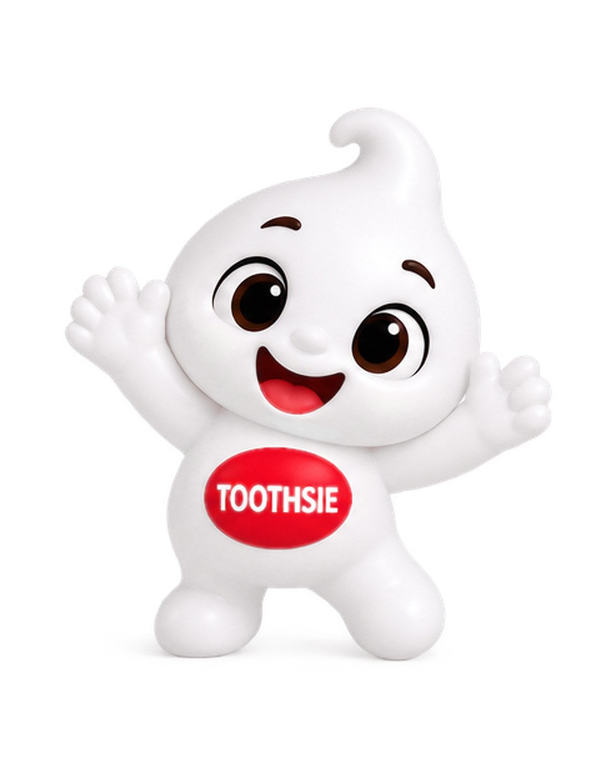 Toothsie figure cheering