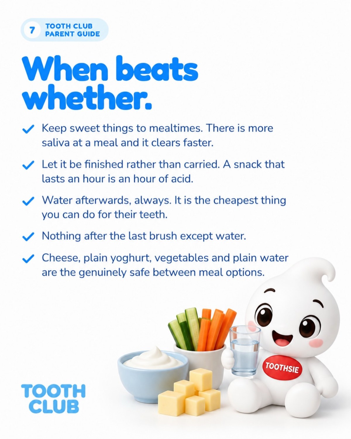 Slide 7: When beats whether