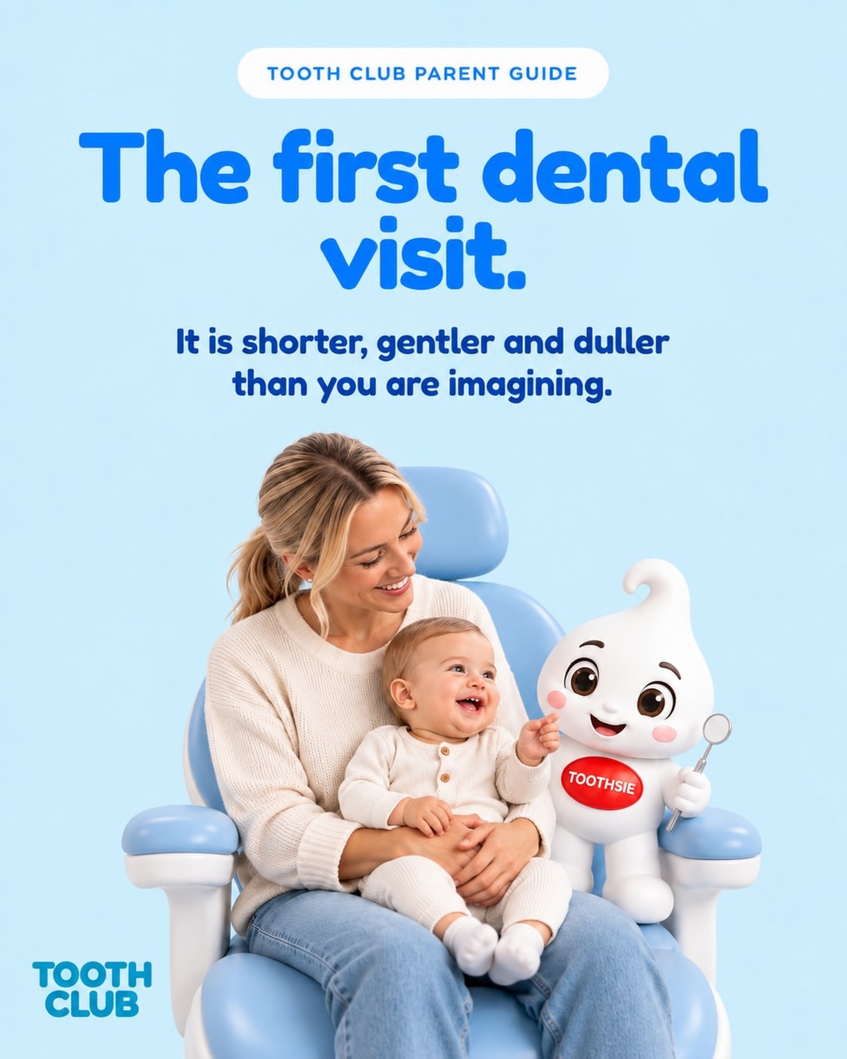 Cover of the guide The first dental visit