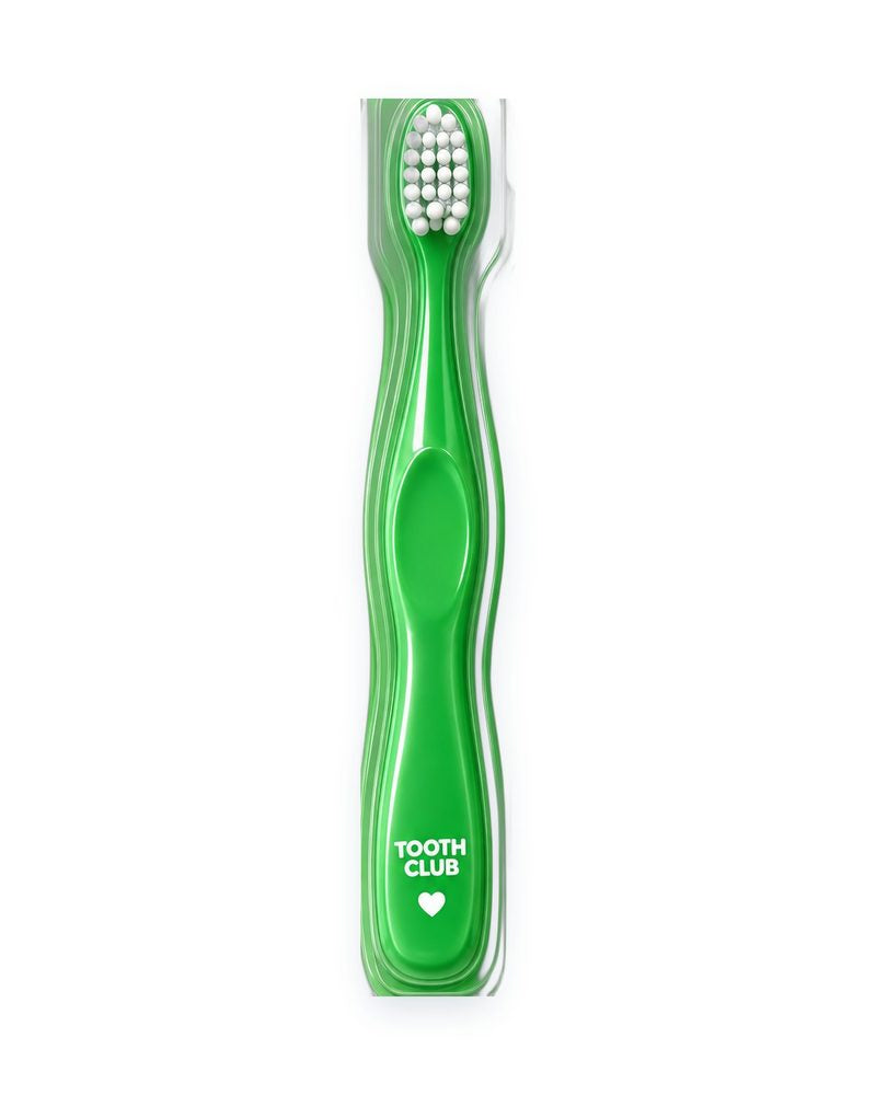 Leo toothbrush on its own