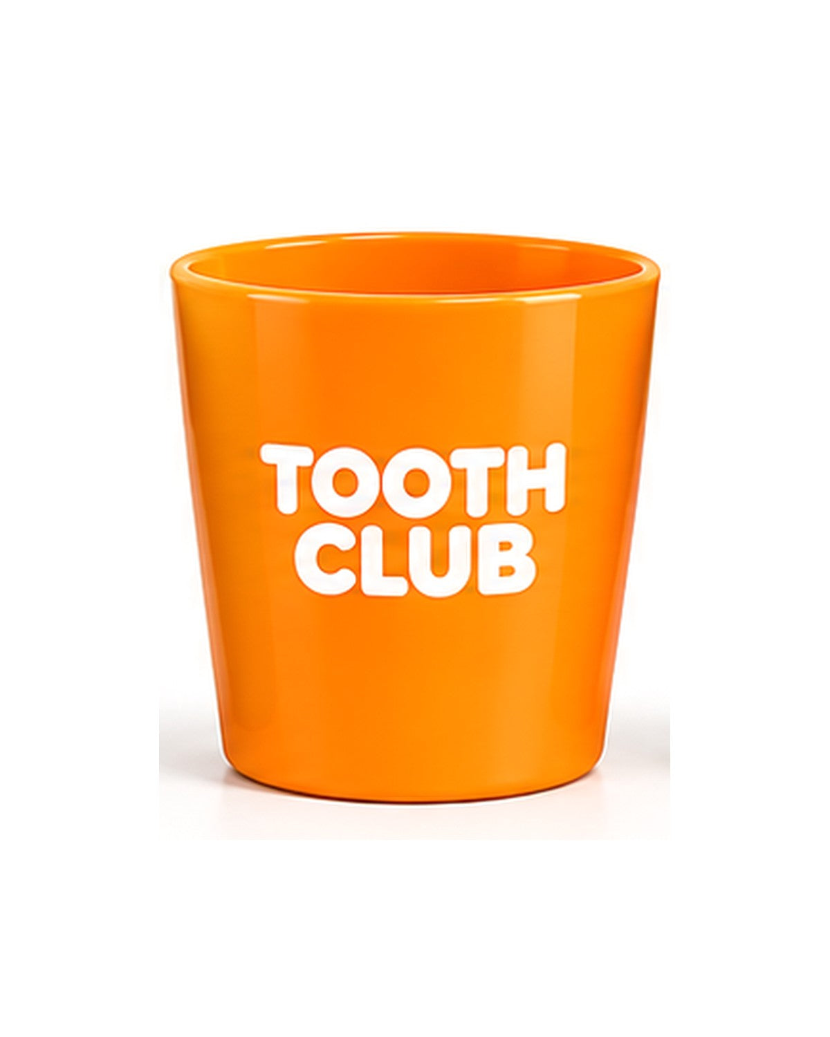 Zara brushing cup in orange