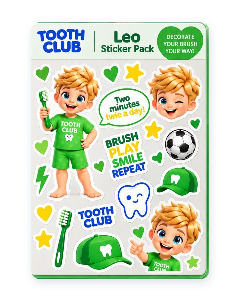 Leo sticker sheet