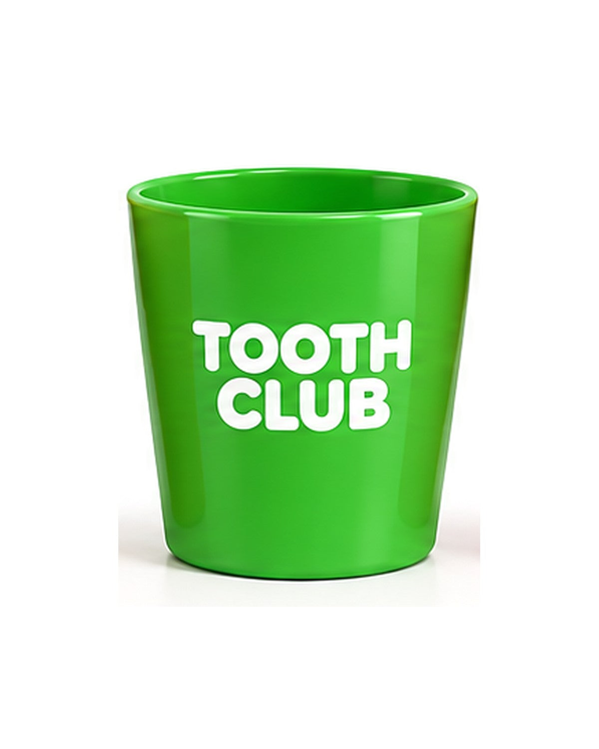 Leo brushing cup in green