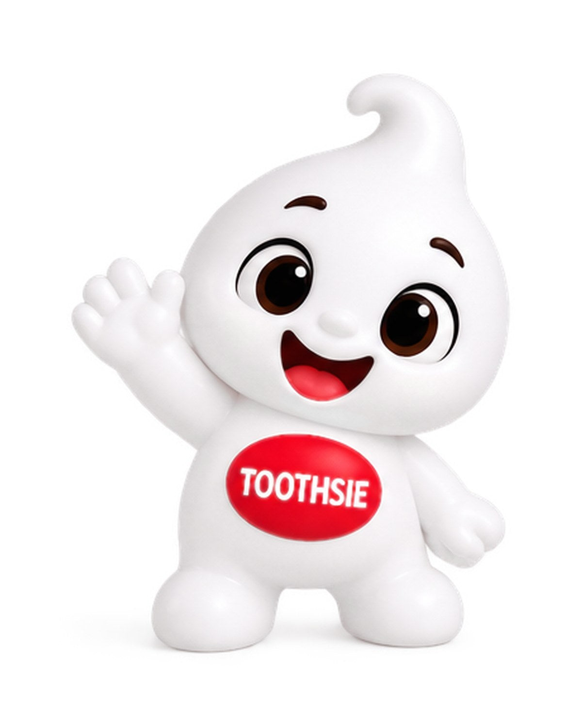 Toothsie figure waving