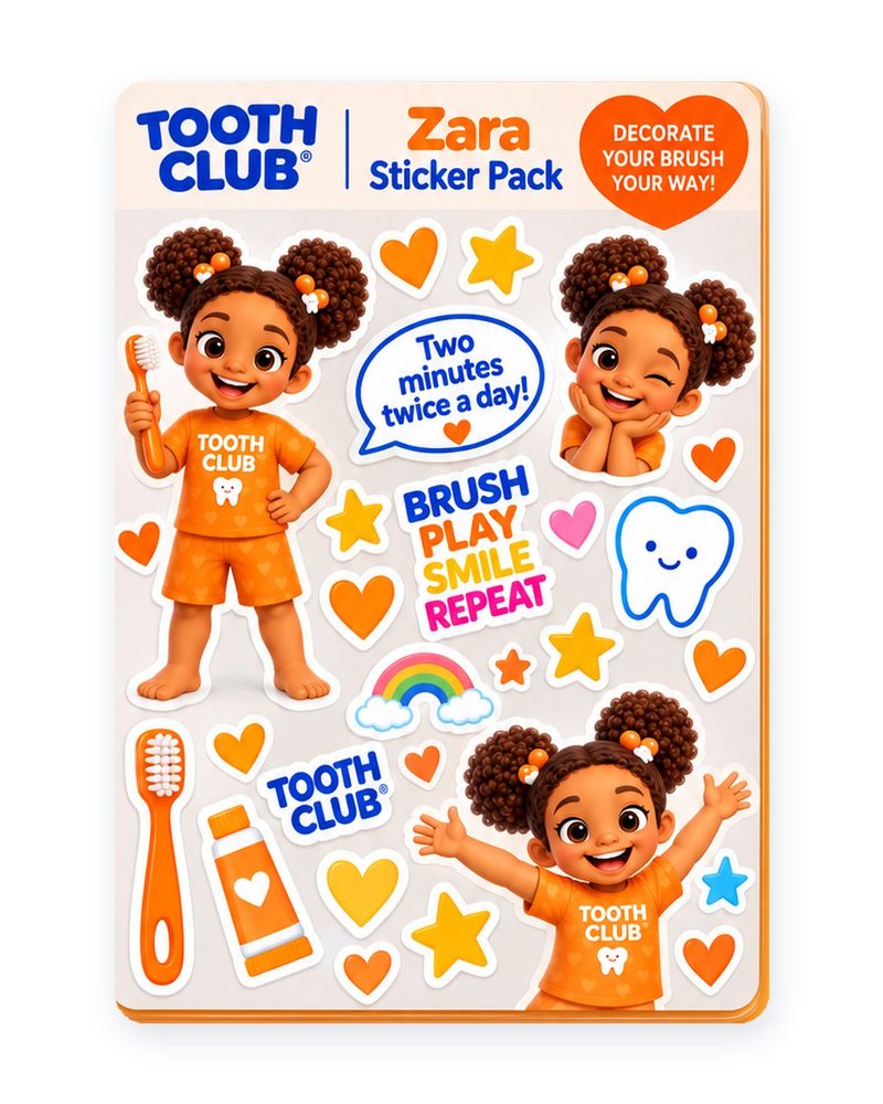 Zara sticker sheet