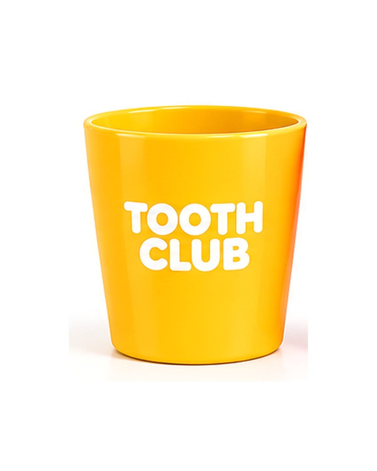 Kai brushing cup in yellow