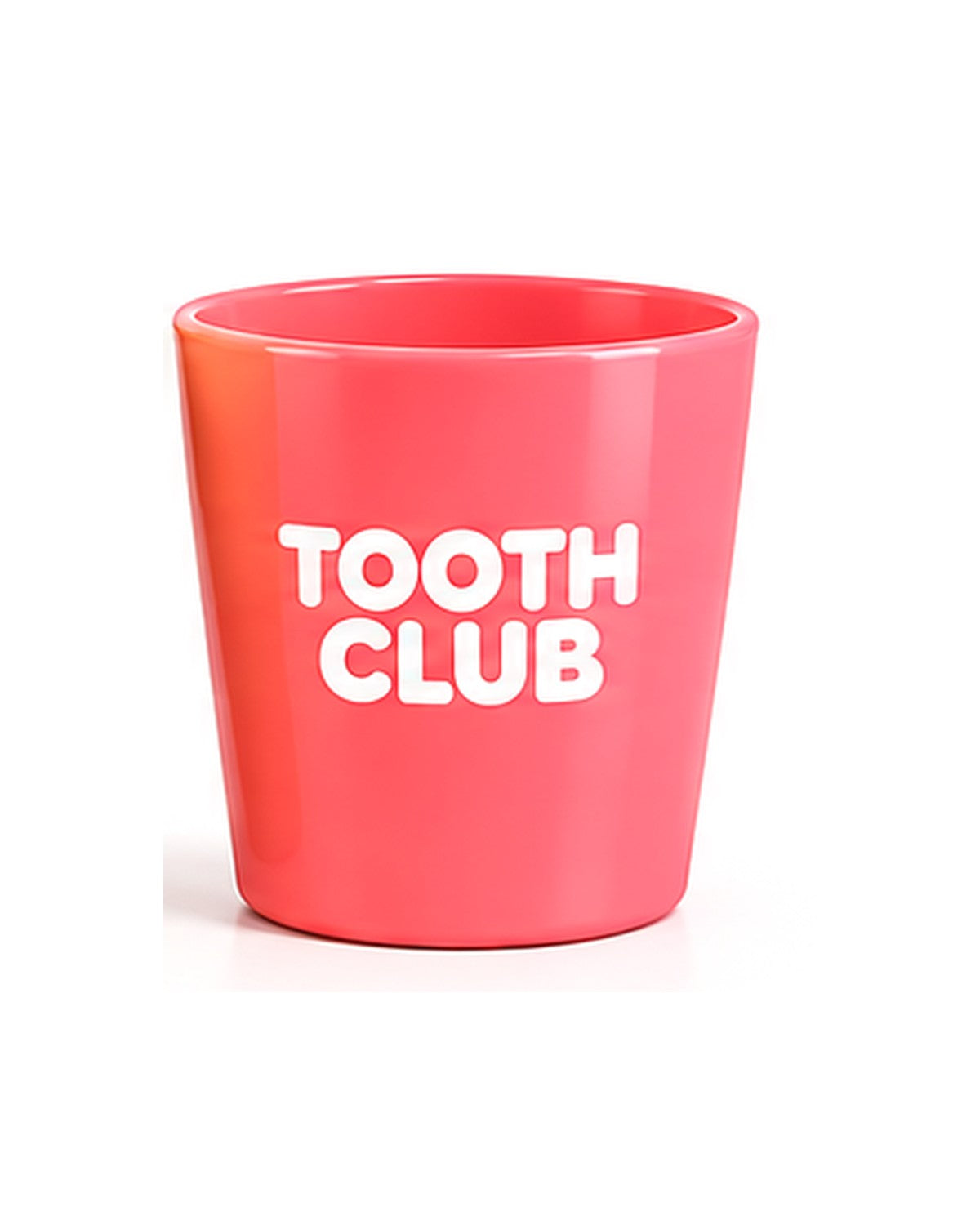 Coco brushing cup in coral