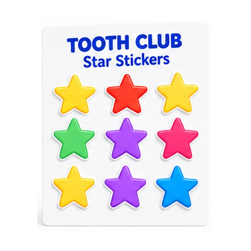 Tooth Club star stickers